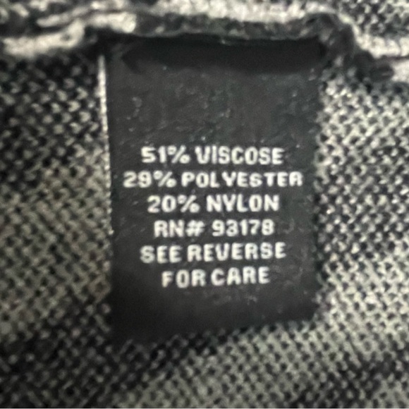 PREMISE GRAY ZEBRA PRINT CARDIGAN SWEATER W/ POCKETS | SIZE XS - Picture 12 of 12